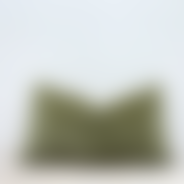 Rectangle Lichen Velvet Cushion
