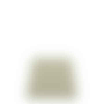 Papelina noa Design lavable petit hall durable, tapis de porte, douche ou baignoire 70x90cm Olive foncé / vanille / Stripe grise chaude