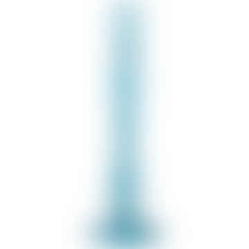 Rita Glass Candlestick - Blue
