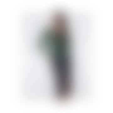 Diane Von Furstenberg Willow Reversible Side Split Skirt Col: Green/pu