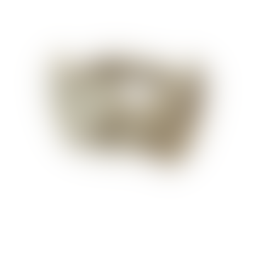 Matcha Gingham - Fascia per capelli con nodo intrecciato - Cotone doppia garza