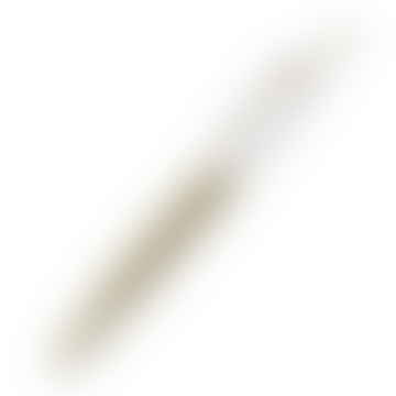 Bp2 Brass 0.5mm Ballpoint Pen White