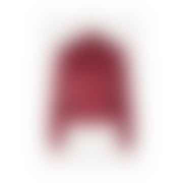 Stine Goya Shane Satin Button Up Shirt Taille: M, Col: Raspberry