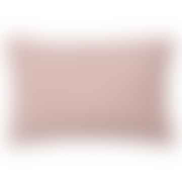 Luxury Light Linen Mini Gable Cushion w. piping - MAGNOLIA, 45 x 70 cm