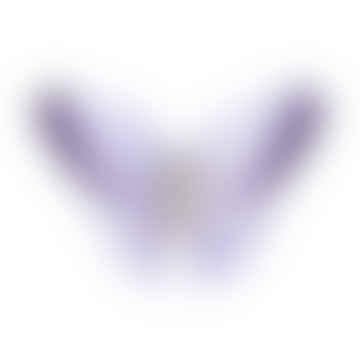 Griffe à cheveux de papillon violet