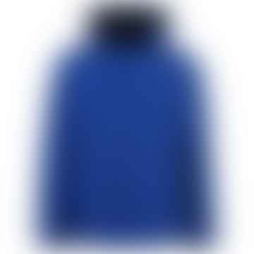 Blue Logo Hooded Jacket