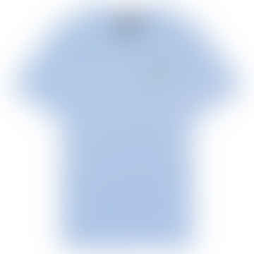 Taschen-T-Shirt in hellblau