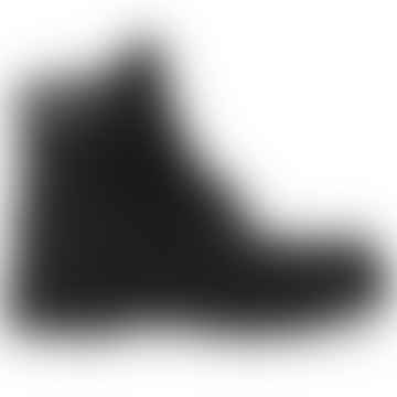 Premium Waterproof 6 Inch Boot - Black Nubuck