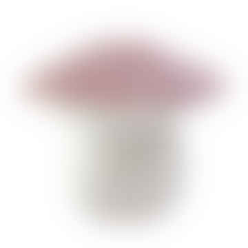 Large mushroom lamp - lilac