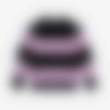 Black + Lilac Stripe Scottish Jumper