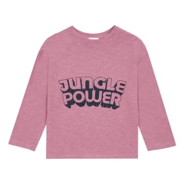 Cotton Candy Pink Jungle Power T Shirt