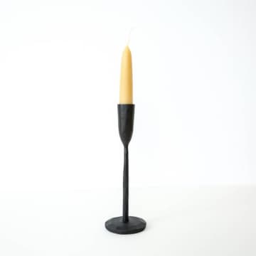 Mbata Antique Black Candlestick Small