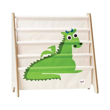 Montessori Bücherregal für Kinder Green Dragon