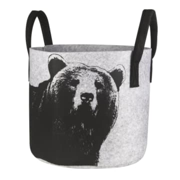 Nordic Bear Storage Basket