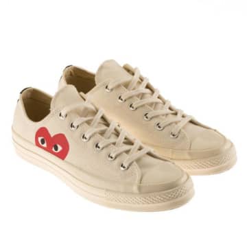 Chaussures basses Converse Play blanches