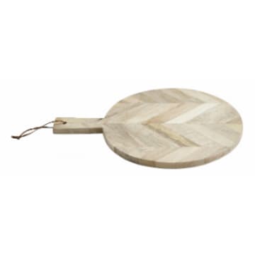 Chopping Board Herringbone Wood S