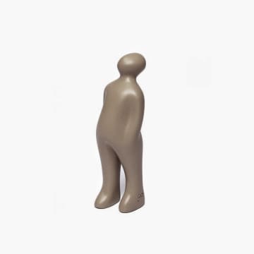 Die Besucher-Mini-Skulptur - 25 Cinza