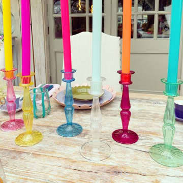 Glass Candle Holder Classic