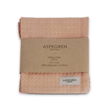 Aspegren 2 pack dishcloth organic cotton
