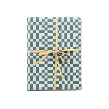 10 Sheets of Gift Wrap - Otti Forest Green & Lilac