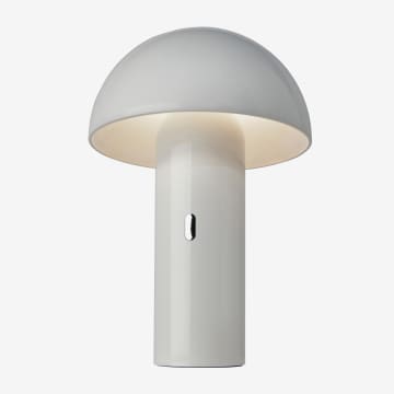 Kabellose LED-Tischlampe Svamp Weiß