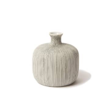 Small Grey Bottle Vase