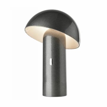 Schnurlose LED-Tischlampe Svamp Carbon