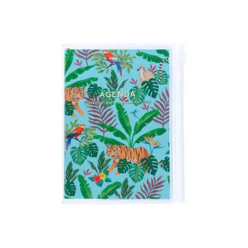 16 Month Jungle Diary A6 Turquoise
