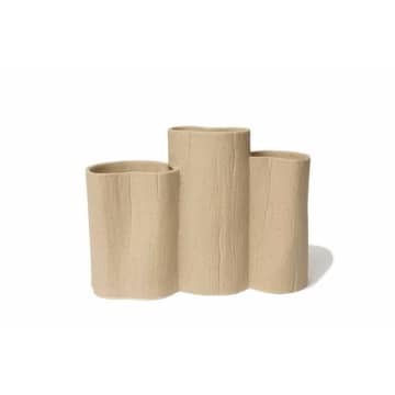Stam No 5 Soft Beige Vase