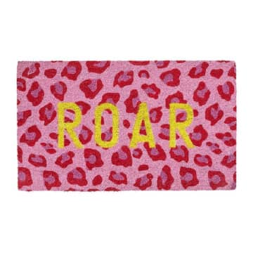 Roar Leopar Print Doormat