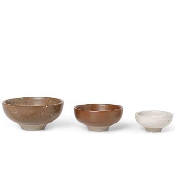 Set of 3 Assorted Petite Bowls