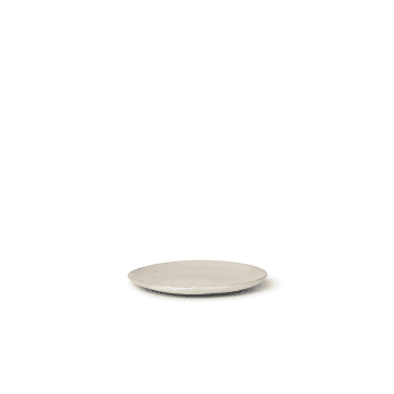 Flow Plate Small 15cm Off-White Speckle