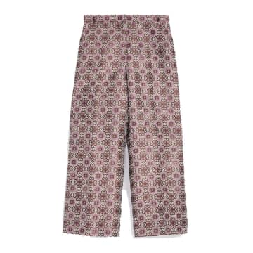 Califfo Cotton-Blend Trousers - Peony 