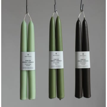 Dining Candles Green Tea Collection