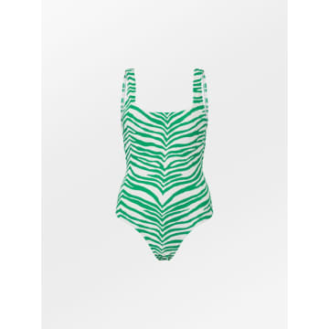 Zecora Swimsuit Green Zebra Print