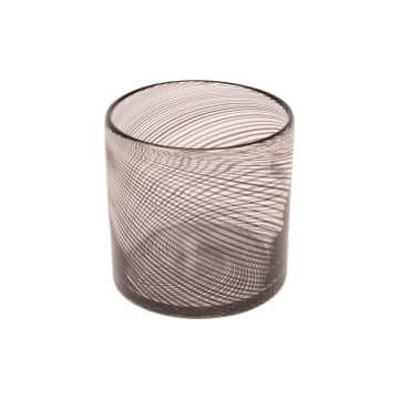 Striped Cylinder Vase