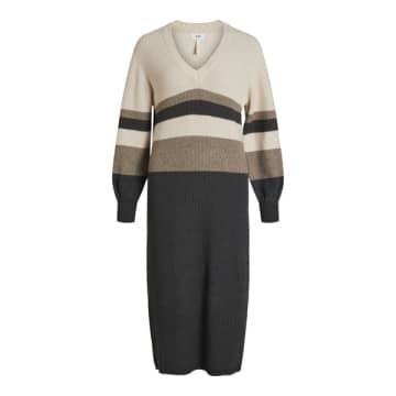 Malena Knit Dress With Balloon Sleeves