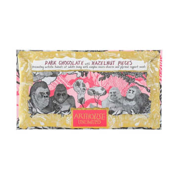 Gorilles Chocolat Noir Aux Morceaux De Noisettes