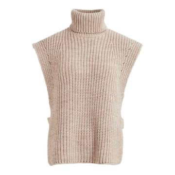 High Neck Knitted Waistcoat