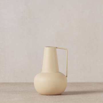 Renzo Sand Metal Vase