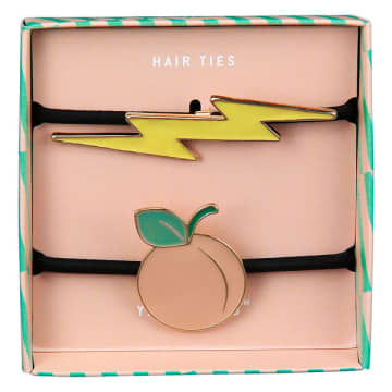 Lightning And Peach Hair Bands