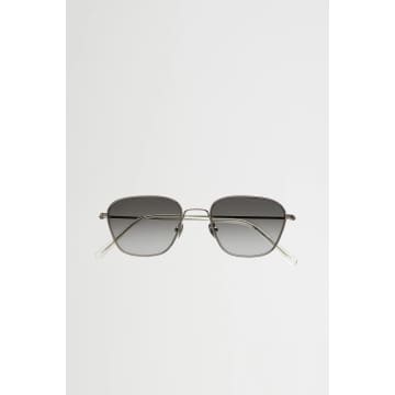 Otis Silver - Grey Gradient Lens Sunglasses 