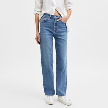 Marie Medium Blue Denim Jeans