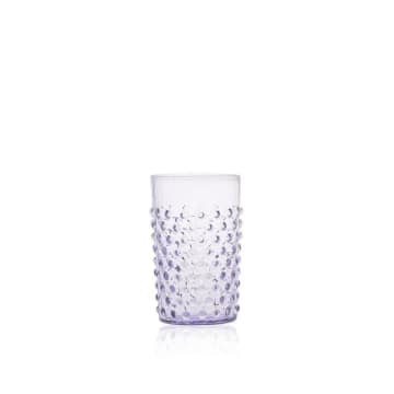 Lilac Hobnail Glass