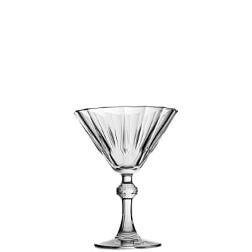 Set Of Two Deco Cocktail Glasses
