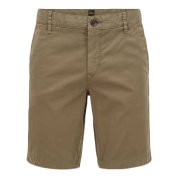 Neue Schino Slim Shorts - Open Khaki Green