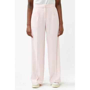 Tinni Relaxed Wide Leg Trousers - Chalk Pink