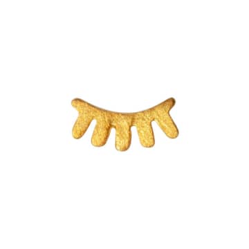 Goldener Ohrring - Blinzeln