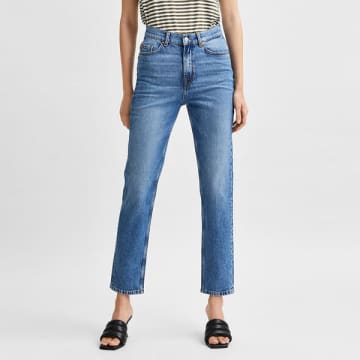 Amy Medium Blue Denim Slim Jeans