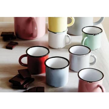 Tinware Espresso Mug Gift Set